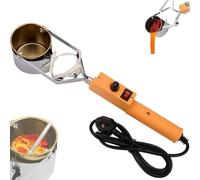 Crisol de Soldadura de Fusión de Plomo Portátil de 300 W, Crisol de Soldadura de Horno de Fusión Portátil con Mango, Capacidad de 3000 G Para Fundición de Profundidad, Rango de Temperatura 50 ℃ -450 ℃