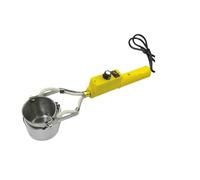 Crisol de soldadura, Horno de fusión eléctrico ajustable 300W, 400W, 500W, cabezales fundición placa, herramienta soldadura por indio y estaño, hornos Metal(400w)