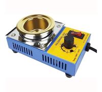 Crisol De Soldadura Sin Plomo De Escritorio, Horno De Fusión Eléctrico De Temperatura Ajustable For Pegamento De Cera De Estaño Y Plomo(160w)