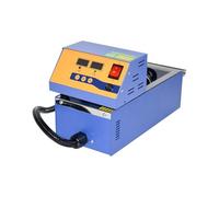 Crisol de soldadura sin plomo, horno digital fusión estaño alta temperatura, máquina inmersión, dividido para fábrica