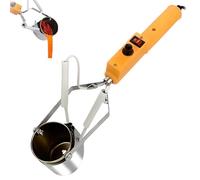 Crisol Eléctrico de Plomo, Crisol Portátil de 150 W a 300 W, Crisol de Estaño y Peltre Para Soldar, Para Fundir Metal C(3000g)