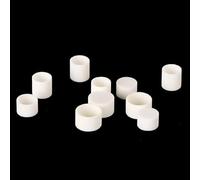 Crisoles de análisis térmico de 10 piezas - 99,5% de alúmina for uso industrial y de laboratorio(D6xH4.5mm78ul)