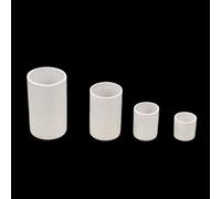 Crisoles de cerámica cilíndricos de circonio - Crisoles resistentes a altas temperaturas de 2200 ° C for experimentos de laboratorio, 1 unidad(Φ55x90x2-3mm)