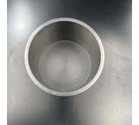 Crisoles de tubo recto de grafito de alta pureza | Material de grafito resistente a altas temperaturas(100x100mm)