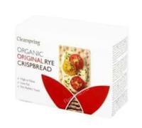 Crispbread Orgánico de Centeno Original, Alto en Fibra, Sin Azúcar Añadida, 200g. Pack de 4
