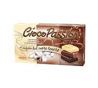 Crispo Confetti - Cioco Passion Tres capas de chocolate - Color blanco - 3 paquetes de 1 kg [3 kg]