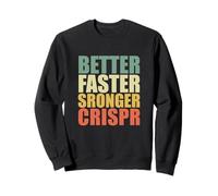 CRISPR Cas9 Mejor más rápido Más Fuerte Ciencia Vintage - Biología Sudadera