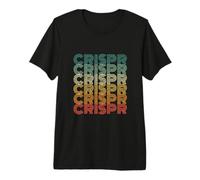 CRISPR Cas9 Vintage Retro Biología Ciencia Camiseta Premium