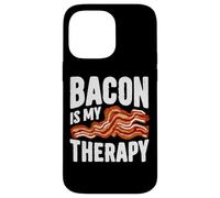 Crispy Mood Booster Bacon Is My Therapy Design Carcasa para iPhone 14 Pro Max