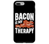 Crispy Mood Booster Bacon Is My Therapy Design Carcasa para iPhone 7 Plus/8 Plus