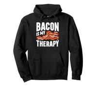 Crispy Mood Booster Bacon Is My Therapy Design Sudadera con Capucha