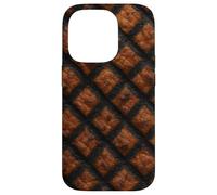 Criss-Cross Grill Marks Seared Meat Close-Up Print Carcasa para iPhone 14 Pro