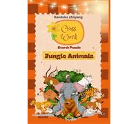 Criss-Cross Puzzle Book: Jungle Animals Edition