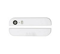Cristal Camara Lente para iPhone 5S / SE Blanco EMBELLECEDOR Superior Compatible