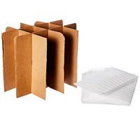 Cristal Cell Kit de separador caja de compartimentos y fundas de espuma para proteger sus gafas