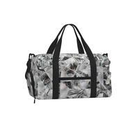 Cristal con Textura de Diamante Estilo Cristal,Bolso Deportivo Bandolera de Mano, Bolsa de Deporte, Bolsa de Viaje de Gran Capacidad para Mujeres y Hombres.