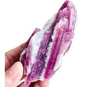 Cristal crudo de turmalina de flor natural - Flor de ciruelo genuina