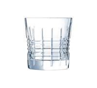 Cristal d'Arques - Cristal de forma baja (32 cl, 4 vasos)
