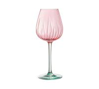 Cristal D'Arques Swirly Spring Caja 4 Copas Cristalín 47 ristalin Apto Frigorífico Material 100% Saludable