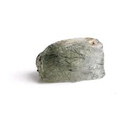 Cristal de energía positiva, 1 pieza, transparente, natural, encantador, verde, cristal de pelo, cuarzo rutilado, piedra de pelo, especímenes, decoración del hogar, adecuado for decoración de hogar y