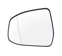 Cristal de Espejo para Ford para Focus MK2 MK3 2008-2018 para Mondeo MK4 2010-2014 Espejo Izquierdo Derecho Placa Calefactable Vidrio Retrovisor Convexo Gran Angular Cristal de Espejo Exterior(Left)