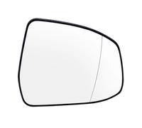 Cristal de Espejo para Ford para Focus MK2 MK3 2008-2018 para Mondeo MK4 2010-2014 Espejo Izquierdo Derecho Placa Calefactable Vidrio Retrovisor Convexo Gran Angular Cristal de Espejo Exterior(Right)