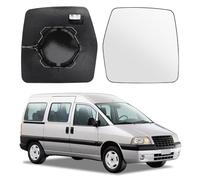 Cristal de Espejo Reemplazar para Citroen Jumpy/F-iat Scudo/Peugeot Expert 1994-2007, Retrovisor Exterior Ajustable Adecuado Lente de Marcha Atrá, Espejo Retrovisor Calefactable (Derecha)