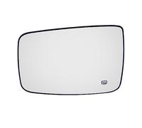 Cristal de espejo reemplazar Para DODGE Para RAM 1500 2500 2009-2016 2017 2018 2019 Lado Izquierdo O Derecho Espejo Retrovisor De Puerta De Coche Con Base Retrovisor Exterior(Left)