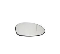 Cristal De Espejo Reemplazar Para E46 E90 E91 E87 E88 2004 2005 2006 2007 2008 2009 espejo lateral izquierdo/derecho azul blanco espejo retrovisor gran angular(Silver Right)