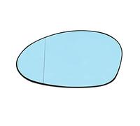 Cristal De Espejo Reemplazar Para E90 E91 E87 E88 2004-2009 E46 Lado Izquierdo/derecho Espejo Calefactado Ala Azul Blanco Retrovisor De Cristal Gran Angular Auto(Blue L)