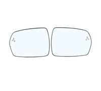 Cristal De Espejo Reemplazar Para Ford Para Edge 2015-2018 Para La Versión De EE. UU. Lente De Cristal De Espejo Retrovisor Lateral Exterior De Coche Con Punto Ciego Calentado(Izquierda y derecha)