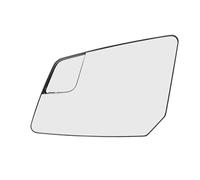 Cristal de espejo reemplazar Para GMC Para Acadia 2013 2014 2015 2016 2017 LHD Coche Lado Izquierdo/derecho Espejo Trasero Calefactable 23144323, 23144324 Retrovisor Exterior(1pc Left)