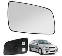 Cristal de Espejo Reemplazar para Opel Astra G 1998-2004, Retrovisor Exterior Ajustable Adecuado, Lente de Marcha Atrás espejo de Cristal de Marcha Atrás (Astra G - Derecha)
