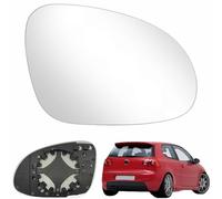 Cristal de Espejo Reemplazar para Volks wagen Pa ssat B6 07-11,Je tta V 06-11,Go lf MK5,Retrovisor Exterior Ajustable,Calentado Retrovisor Espejo,Lado del Conductor Espejos Retrovisor Lateral