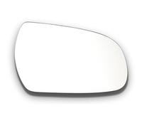 Cristal de espejo retrovisor derecho calefactable de repuesto para AU DI A3 A4 A5 B8 - lado del copiloto asférico con placa de soporte