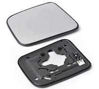 Cristal de Espejo retrovisor para Nissan Pick-UP 1998-2005/Navara D22 97-15/PATROL Y61 97-13, Calefactado con Placa Posterior Izquierdo y Derecho,Left