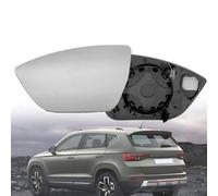 Cristal de Espejo Retrovisor para Seat ATECA 2016-2020 575857521A 575857522A with Blind Spots, Cristal de Retrovisor Exterior Calefacción Impermeable,left-1pcs-Without Blind Spots