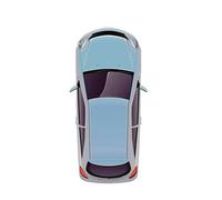Cristal de faro Para Toyota Para Corolla 2023 2024 Accesorios Para Coche Cubierta Carcasa De Faro Transparente(Left Side)