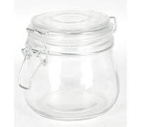 Cristal de la Abrazadera de Alambre 0,5 Litros Tarro de Conservas Vaso Deschable Bote Mermelada