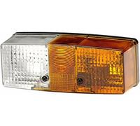 Cristal de la lámpara del intermitente izquierda con luz intermitente HELLA