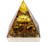 Cristal de la pirámide del Orgone, cristales de la pirámide de los cristales de la curación del dinero del orgonita cristales de la pirámide y piedras curativas para la energía positiva