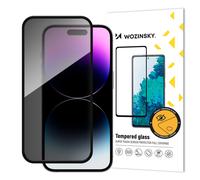 Cristal de privacidad de vidrio templado para iPhone 16 con filtro anti-espía