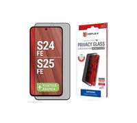 Cristal de protección de privacidad - Displex - Samsung Galaxy S25 FE/S24 FE - Filtro de privacidad