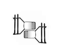 Cristal De Retrovisor 2X Extensión Del Coche Espejo Retrovisor Remolque Remolque Clip-on Ajustable Camión SUV Ala Lateral Doble Cristal de Espejo Reemplazar