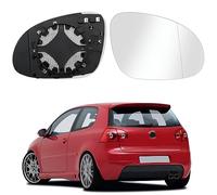 Cristal De Retrovisor Calefactable Lado Derecha Compatible con VW Passat B6 07-11 / Golf MK5 03-08 / Jetta 5 06-11 Espejo Retrovisor