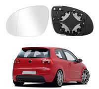 Cristal De Retrovisor Calefactable Lado Izquierda Compatible con VW Passat B6 07-11 / Golf MK5 03-08 / Jetta 5 06-11 Espejo Retrovisor