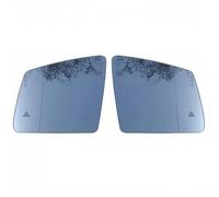 Cristal De Retrovisor Compatible Con Mercedes-Benz Para GL-class W164 2009-2016 Reemplazo De Para Gran Angular Advertencia Para Punto Ciego Calefactado Para Vidrio De Espejo Trasero De Ala