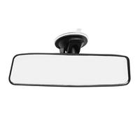 Cristal De Retrovisor Espejo retrovisor panorámico ajustable de 360° para coche con ventosa(240x65mm White)