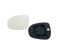 Cristal de retrovisor exterior Para Flat 500X 2016 2017 2018 2019-2023 Auto Puerta Lateral Convexo Espejo De Coche Con Calefacción Cristal Punto Ciego(Normal A Pair)