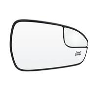 Cristal De Retrovisor Para Ford Para Fusion 13-20 Espejo Retrovisor Cristal Con Calefacción Puerta Conductor Lado Pasajero Gran Angular EE. UU Cristal de Espejo Reemplazar(Bien)